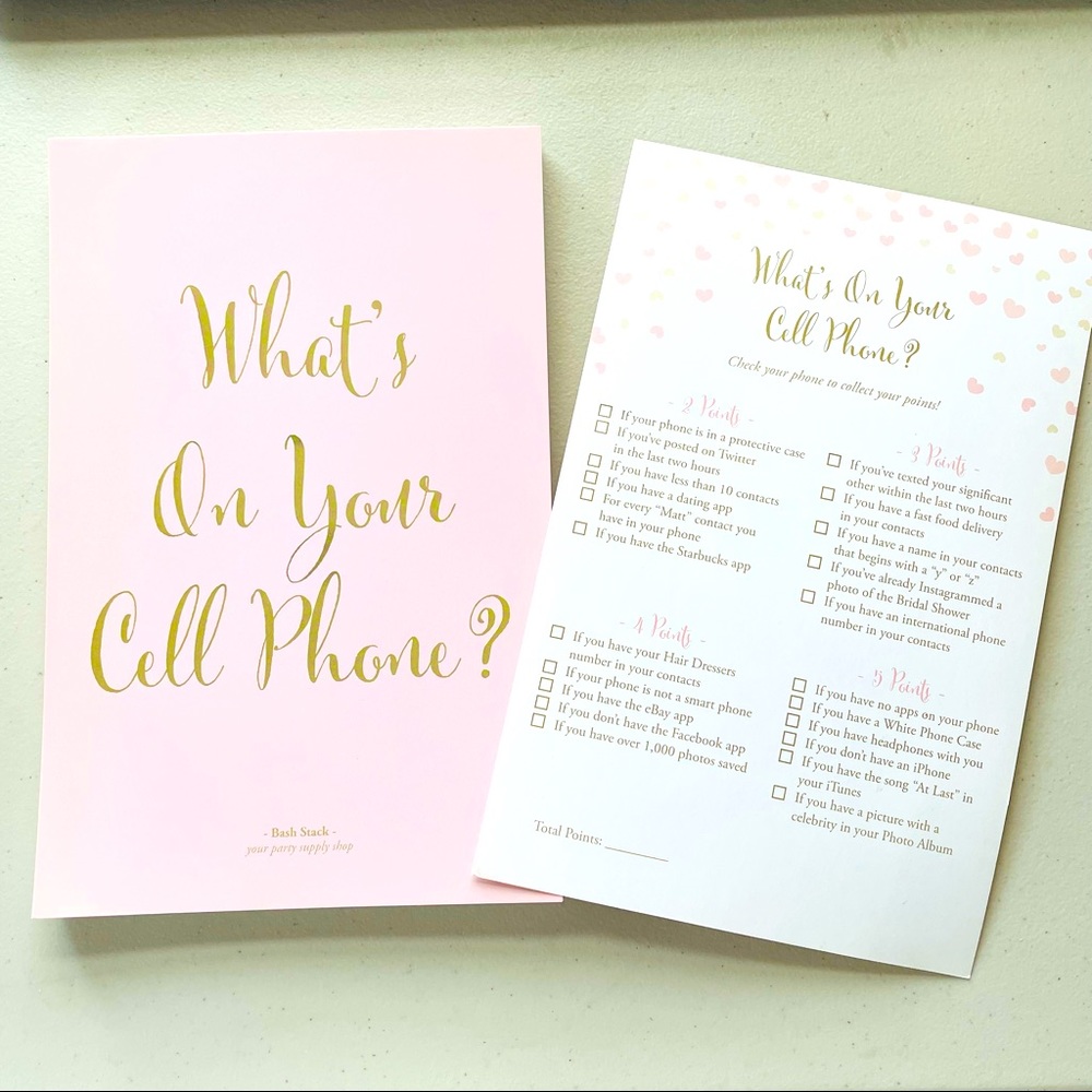 Wedding Shower Games from Bash Stack Bride Party Bachelorette